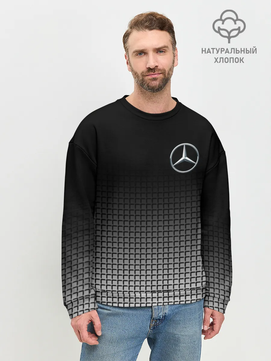 Мужской свитшот базовый / MERCEDES BENZ SPORT