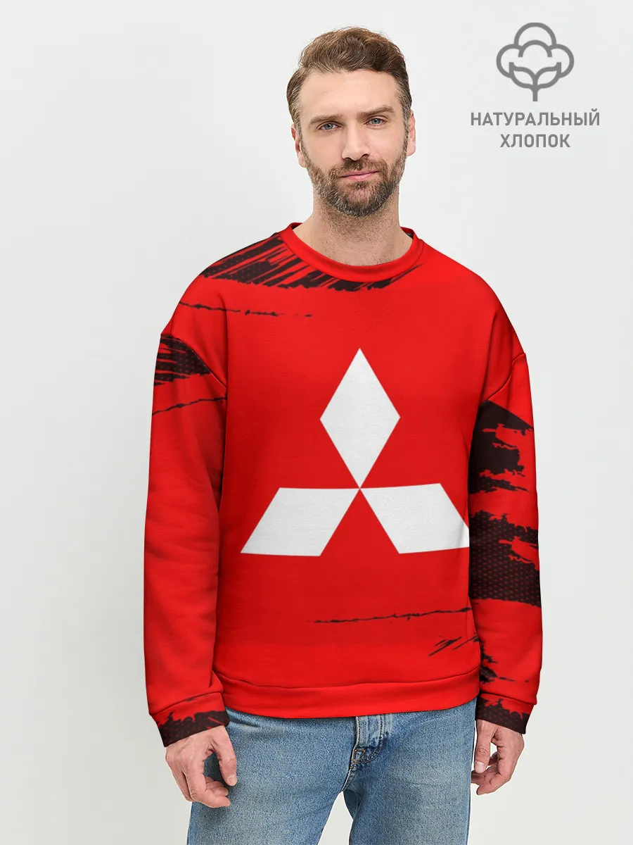 Мужской свитшот базовый / Mitsubishi SPORT