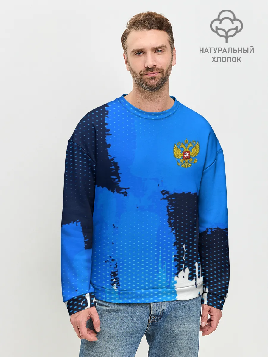 Мужской свитшот базовый / Russia Sport
