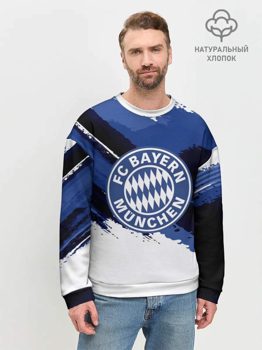 Мужской свитшот базовый / BAYERN MUNCHEN SPORT STYLE