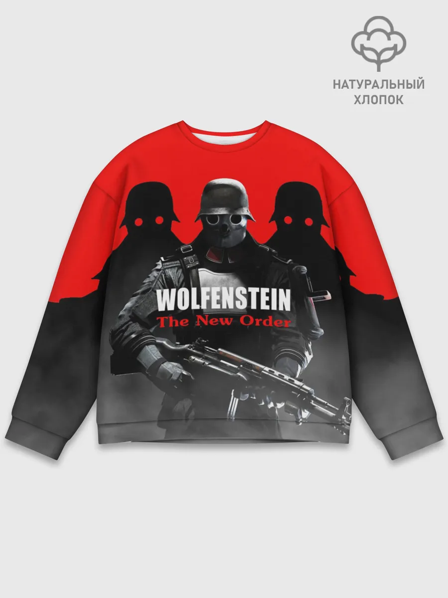 Мужской свитшот базовый / Wolfenstein: The New Order