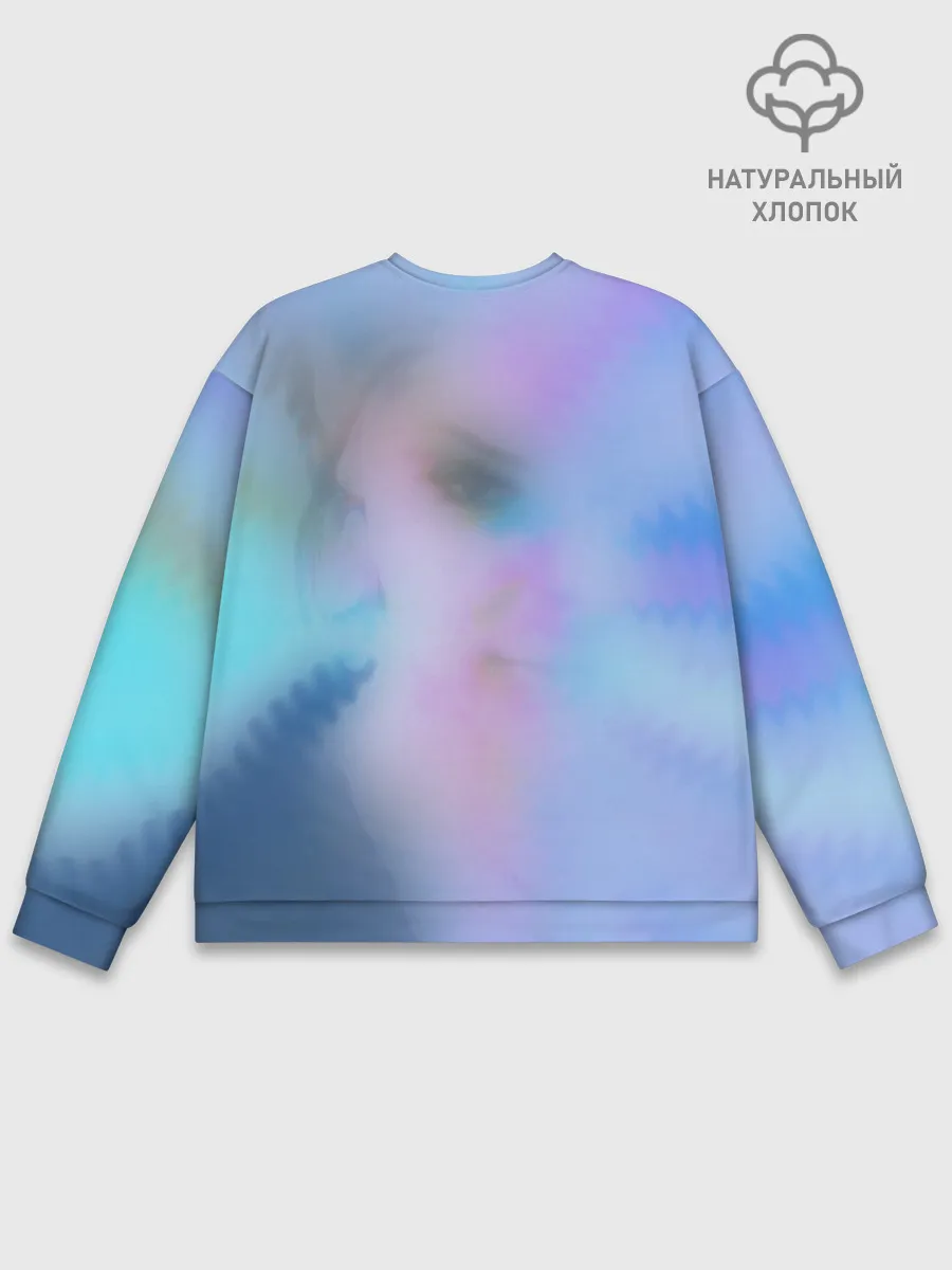 Мужской свитшот базовый / Саша Грей. Абстракция