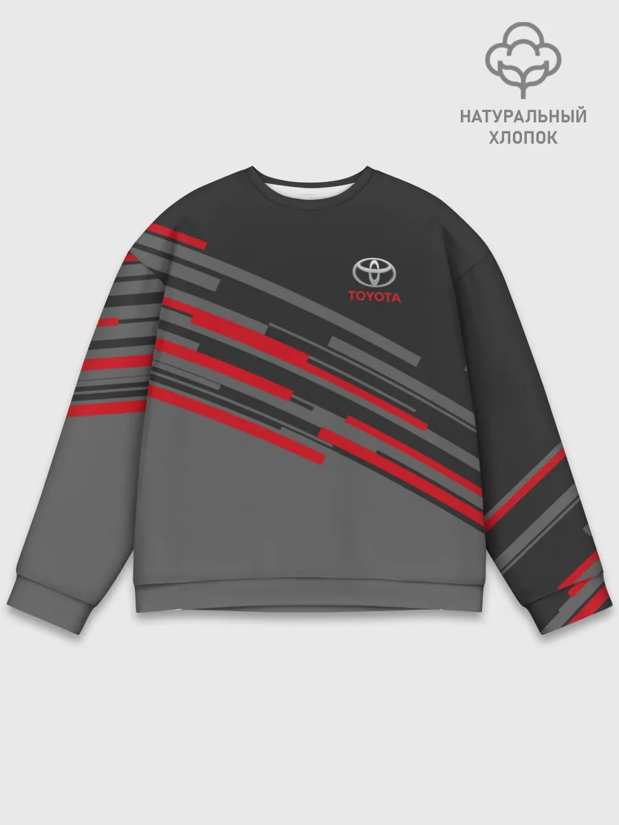 Мужской свитшот базовый / TOYOTA | ТОЙОТА