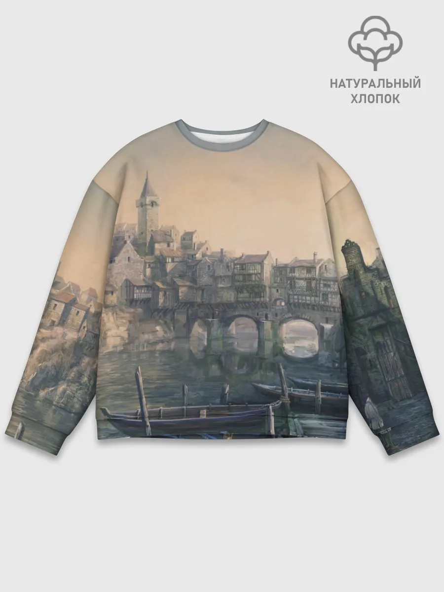 Мужской свитшот базовый / The Witcher 3: Wild Hunt