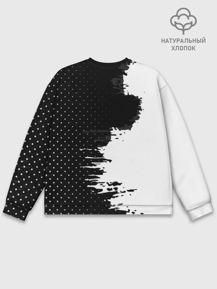 Мужской свитшот базовый / Arsenal uniform black 2018