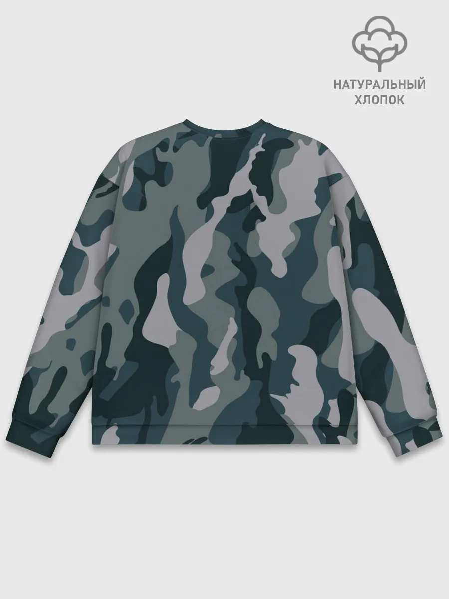 Мужской свитшот базовый / камуфляж