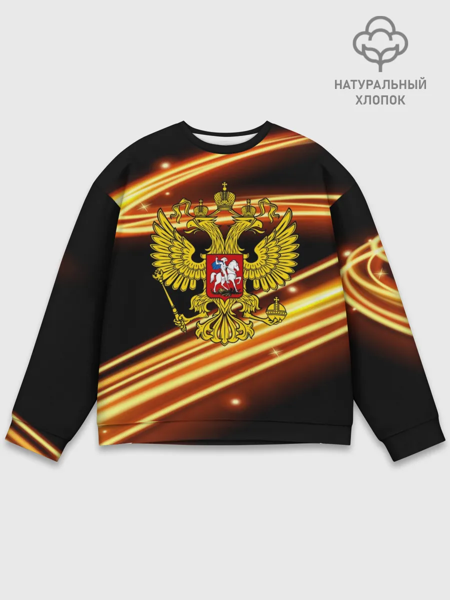 Мужской свитшот базовый / Russia collection