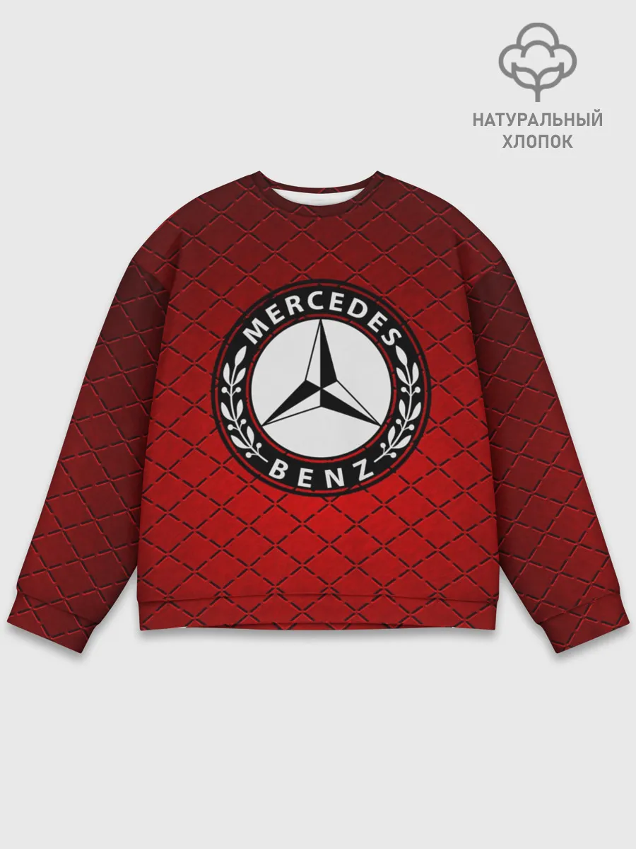 Мужской свитшот базовый / Mercedes MOTORs