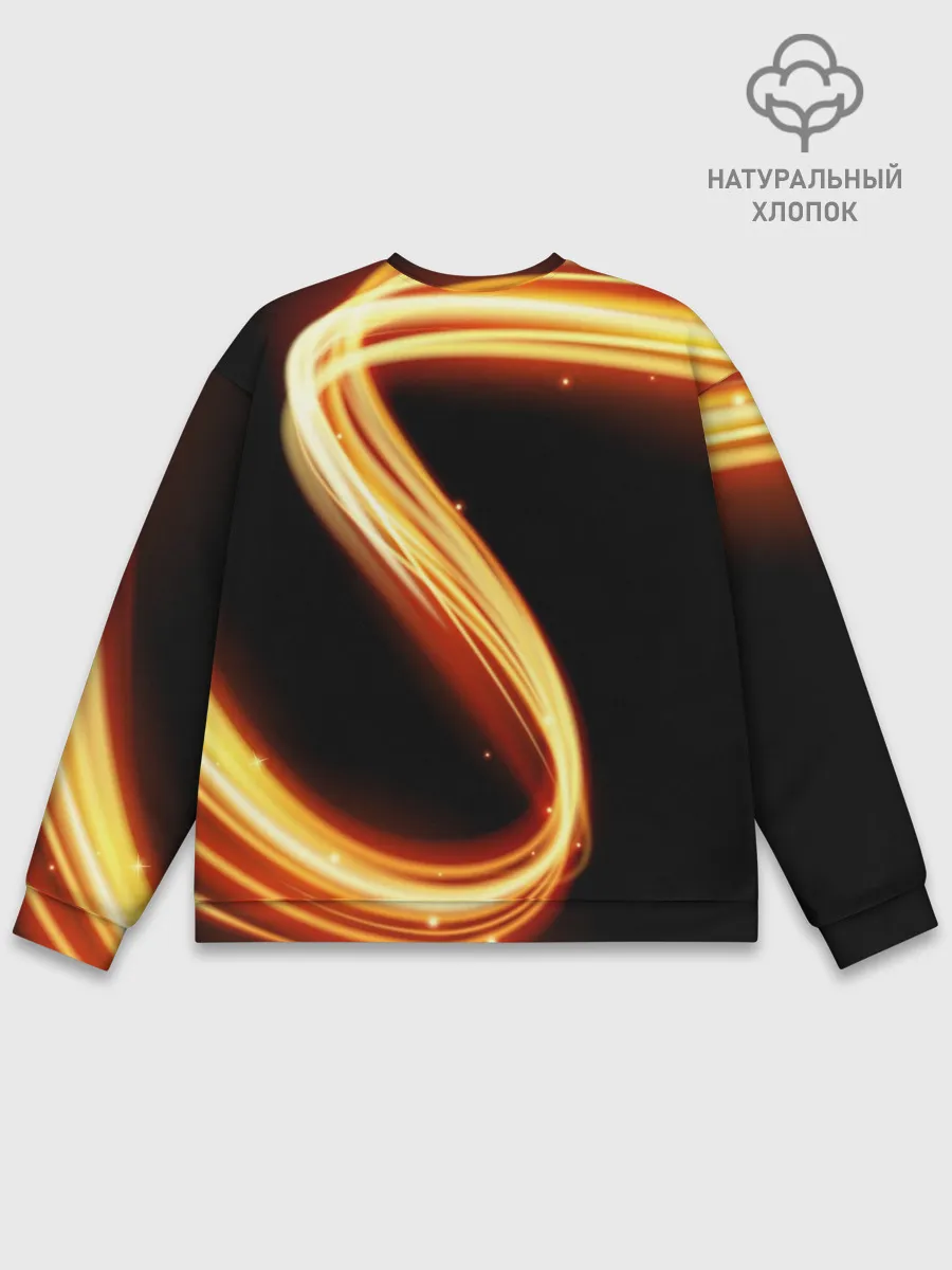 Мужской свитшот базовый / Герб РФ collection line