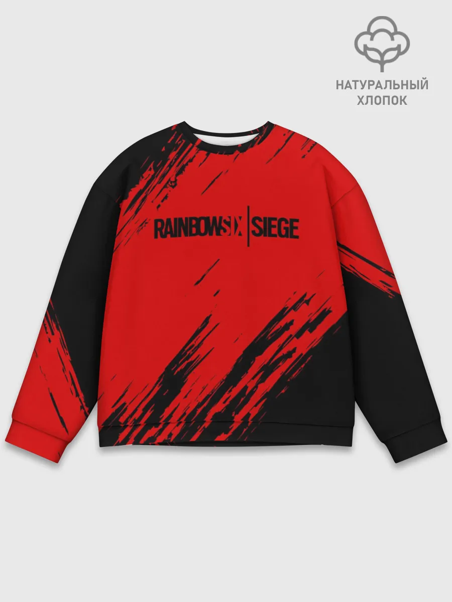 Мужской свитшот базовый / RAINBOW SIX SIEGE OUTBREAK