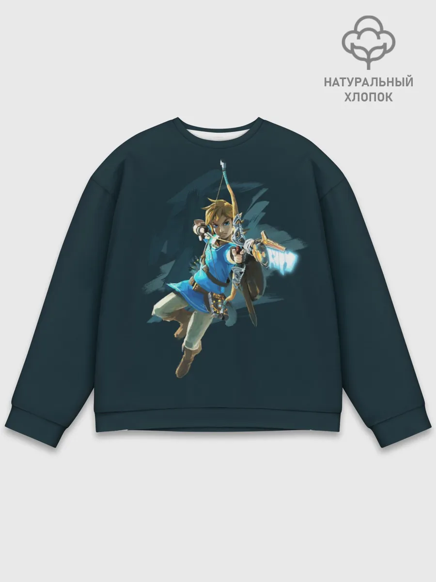 Мужской свитшот базовый / The Legend of Zelda