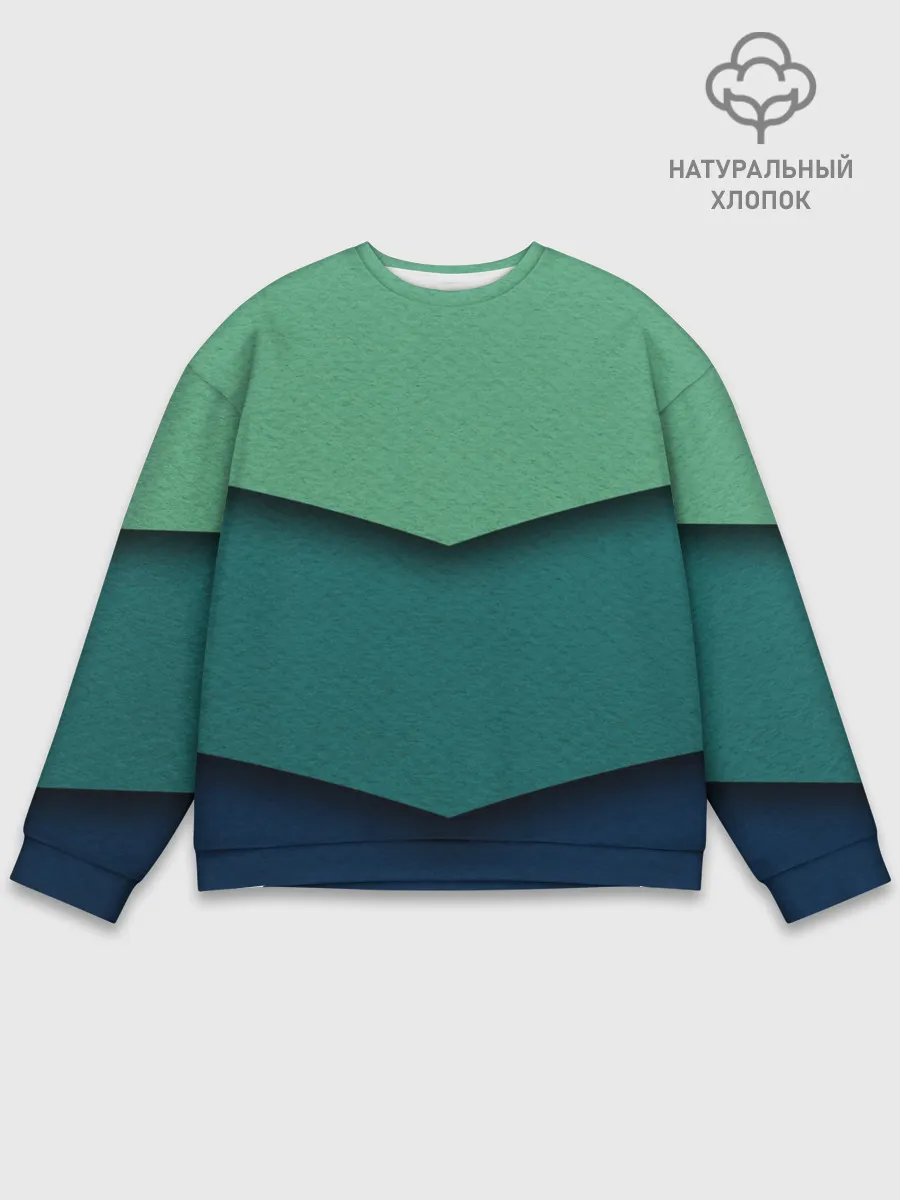 Мужской свитшот базовый / Текстура бумаги