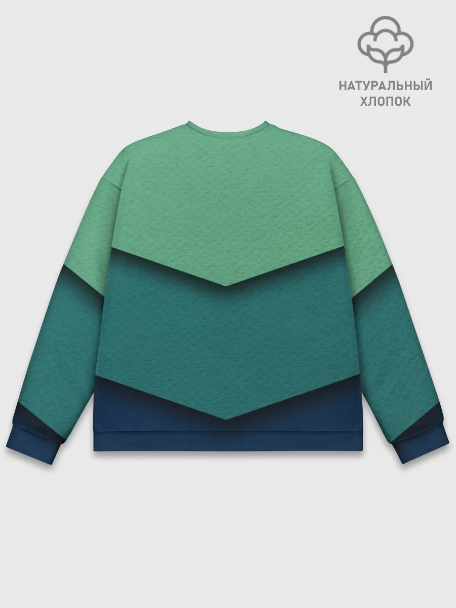 Мужской свитшот базовый / Текстура бумаги