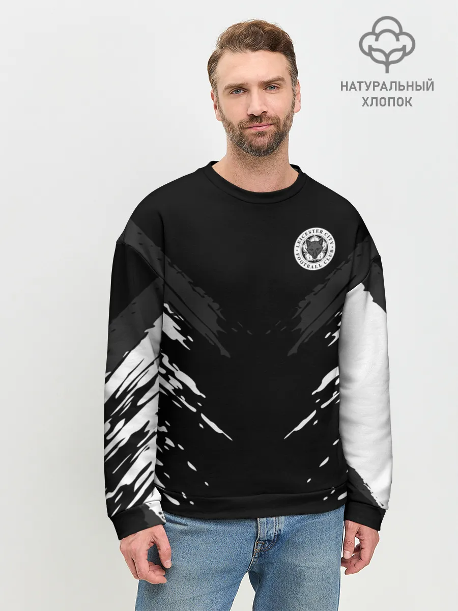 Мужской свитшот базовый / LEICESTER CITY 2018 SPORT