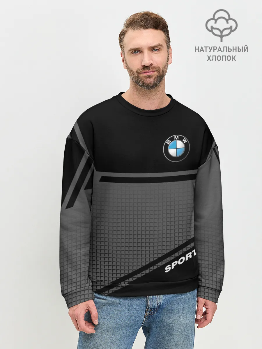Мужской свитшот базовый / BMW SPORT | БМВ СПОРТ