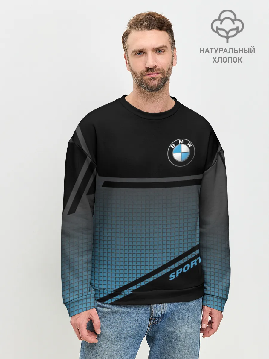 Мужской свитшот базовый / BMW SPORT