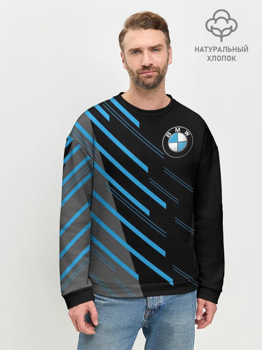 Мужской свитшот базовый / BMW SPORT