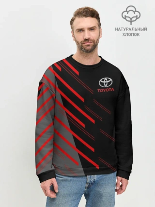 Мужской свитшот базовый / TOYOTA | ТОЙОТА