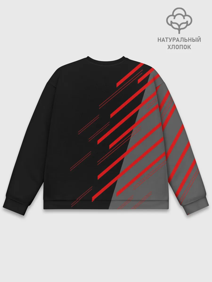 Мужской свитшот базовый / MITSUBISHI | МИТСУБИСИ