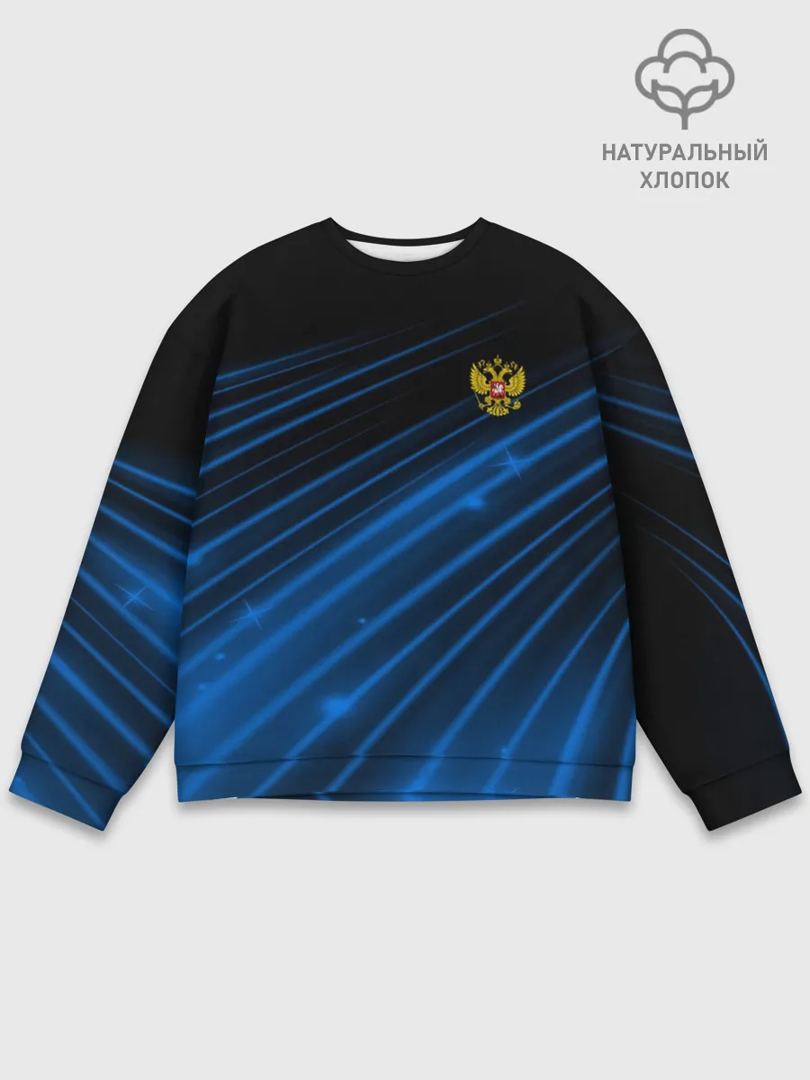 Мужской свитшот базовый / Russia Sport 2018 uniform