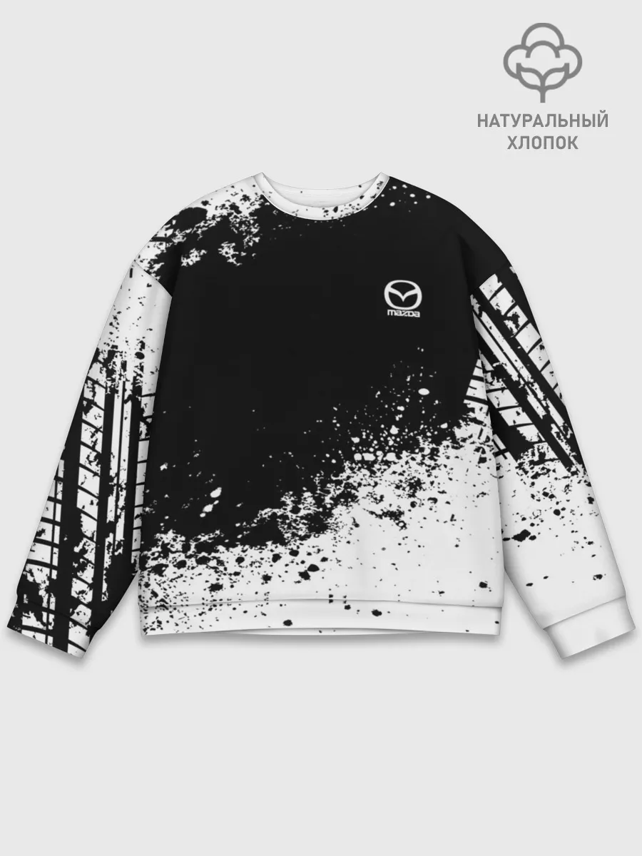Мужской свитшот базовый / Mazda brand motors