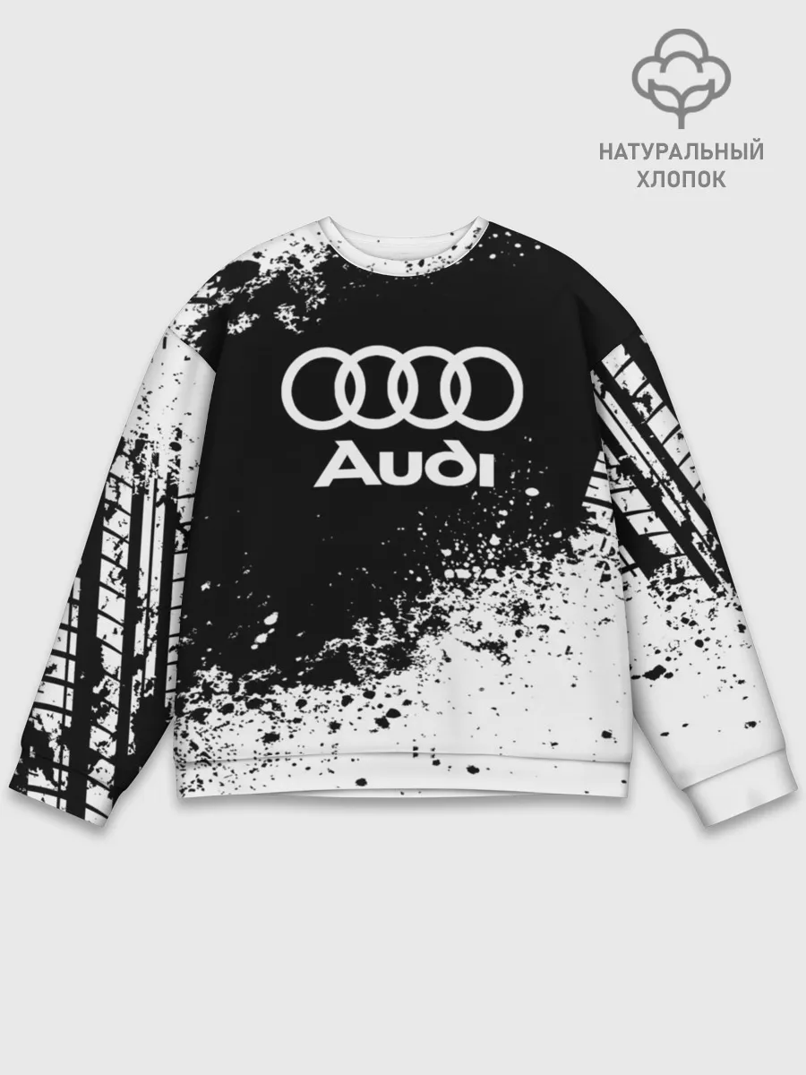 Мужской свитшот базовый / Audi abstract sport