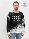 Мужской свитшот базовый / Audi abstract sport