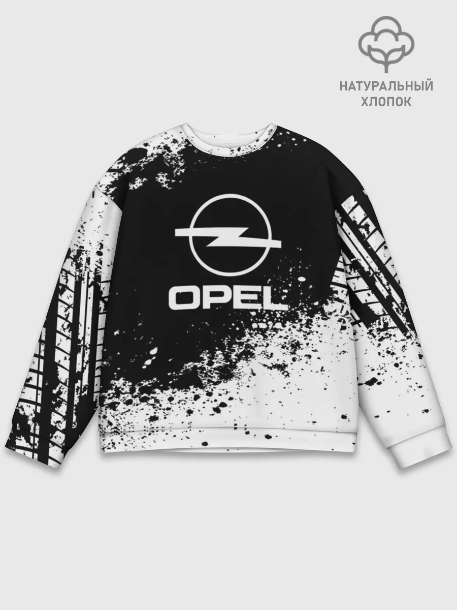 Мужской свитшот базовый / Opel abstract sport