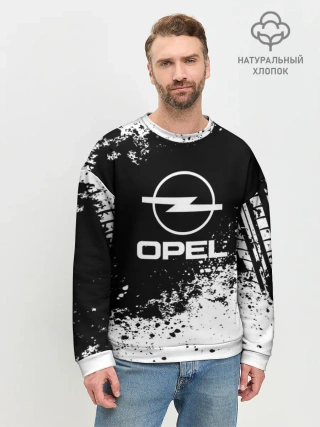 Мужской свитшот базовый / Opel abstract sport