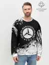 Мужской свитшот базовый / Mercedes abstract sport