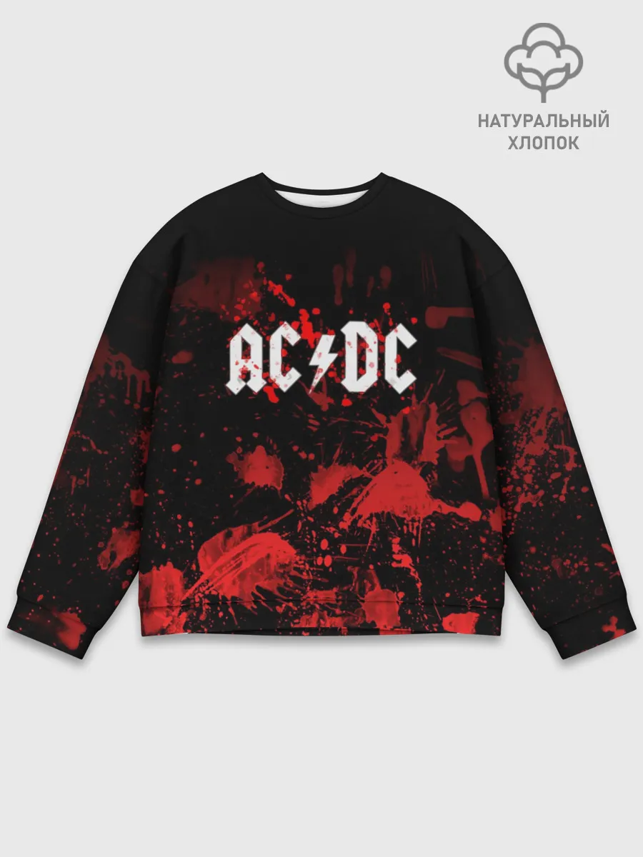 Мужской свитшот базовый / AC/DC