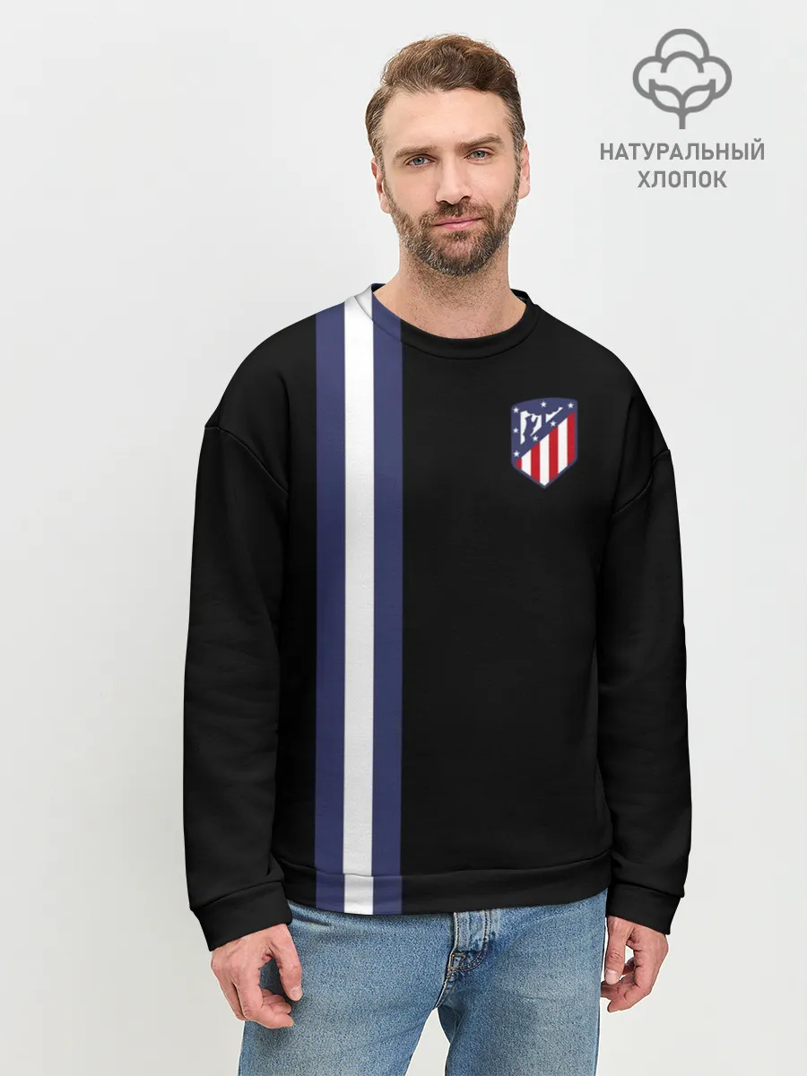 Мужской свитшот базовый / Атлетико Мадрид