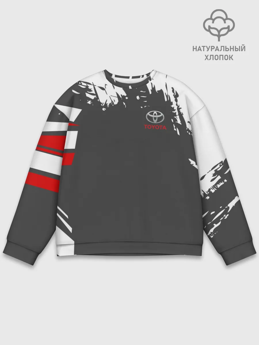 Мужской свитшот базовый / TOYOTA SPORT