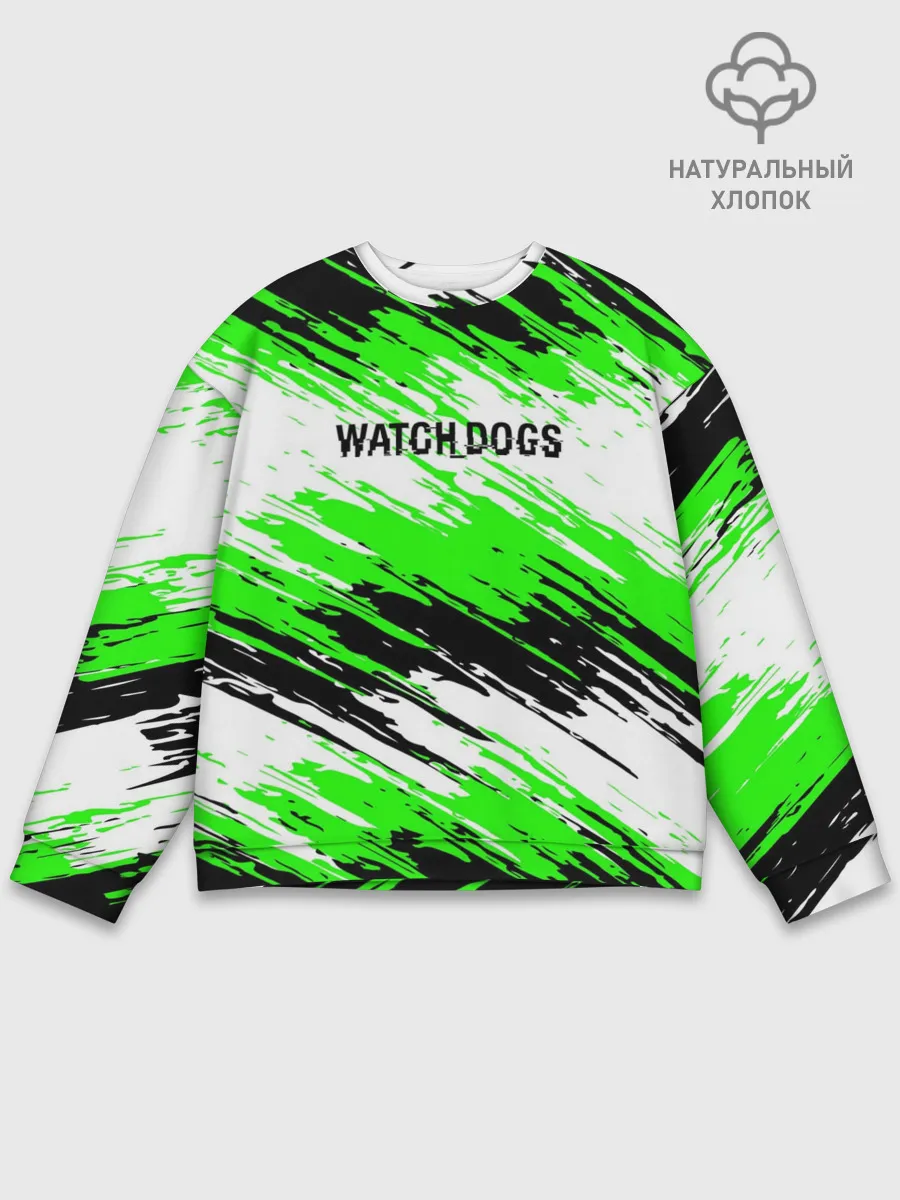 Мужской свитшот базовый / Watch Dogs