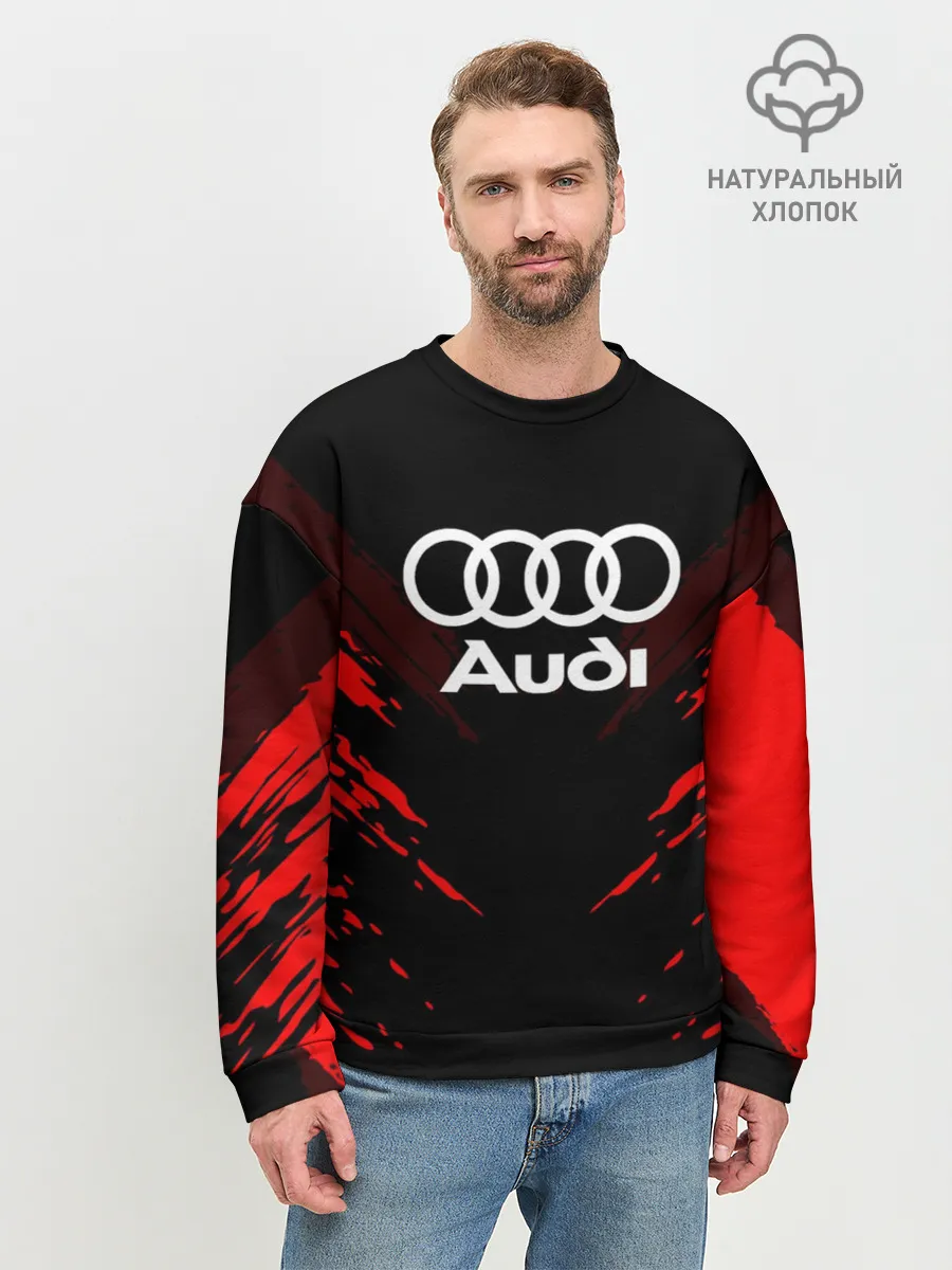 Мужской свитшот базовый / AUDI SPORT COLLECTION