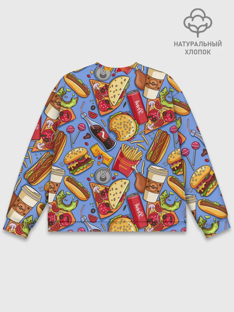 Мужской свитшот базовый / Fastfood