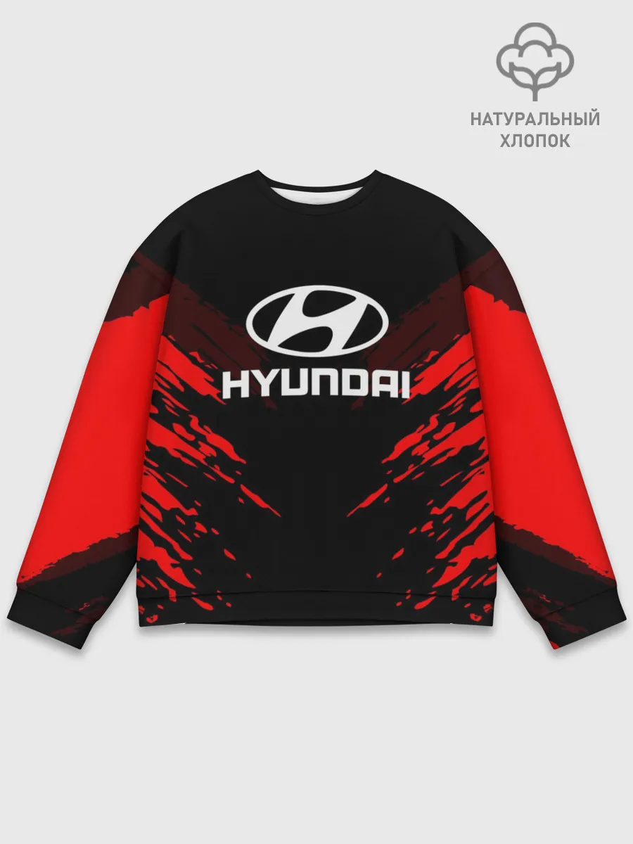 Мужской свитшот базовый / HYUNDAI SPORT COLLECTION