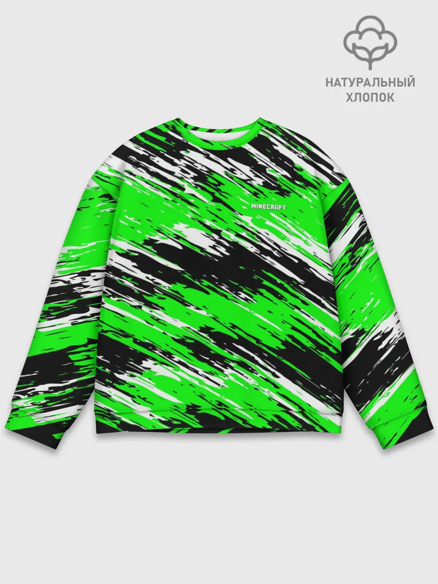 Мужской свитшот базовый / Minecraft