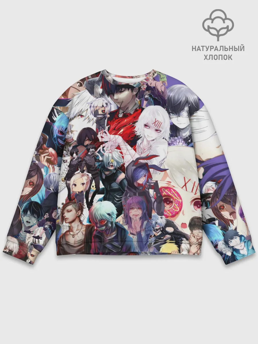 Мужской свитшот базовый / Tokyo-Ghoul