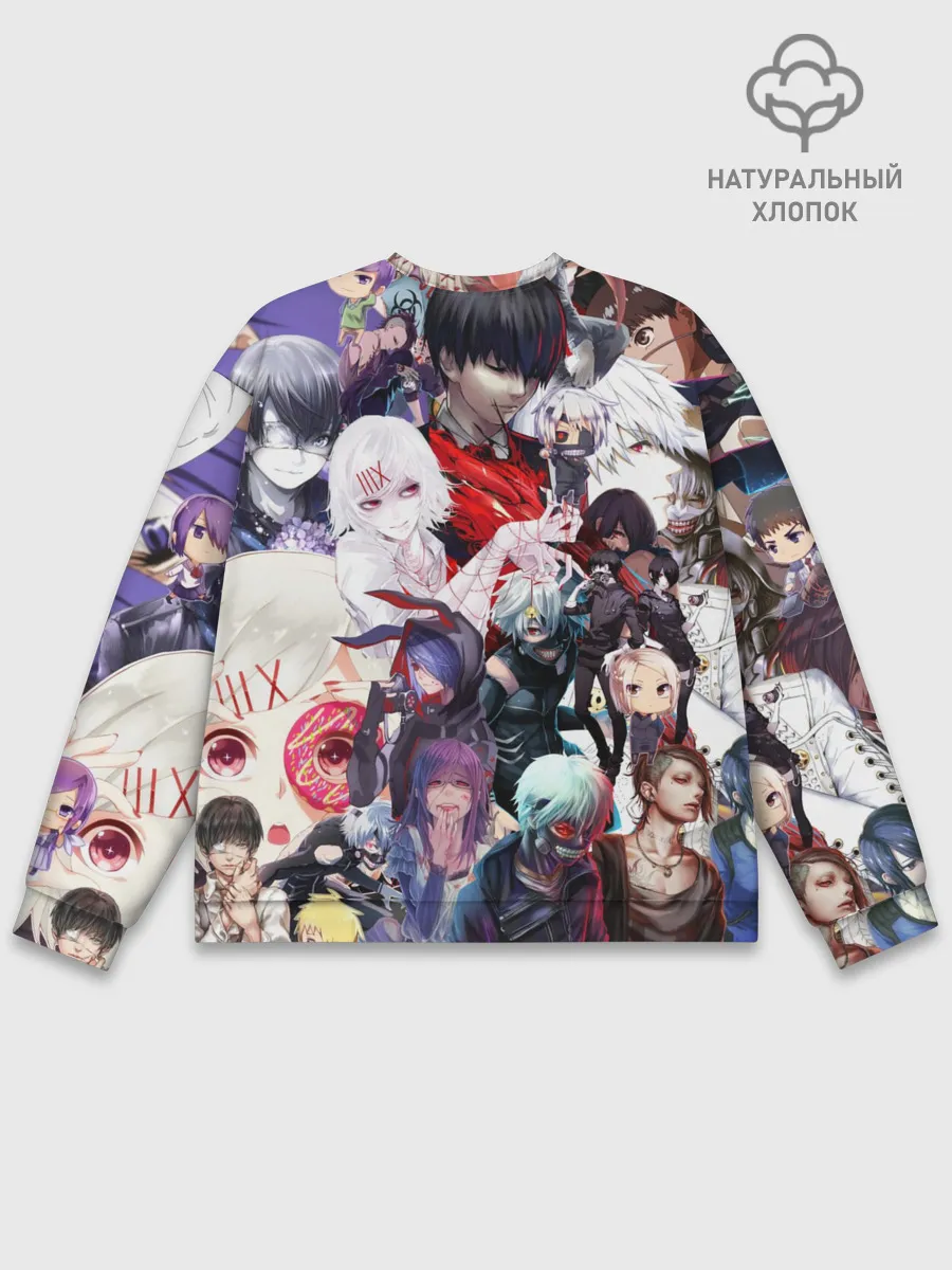 Мужской свитшот базовый / Tokyo-Ghoul