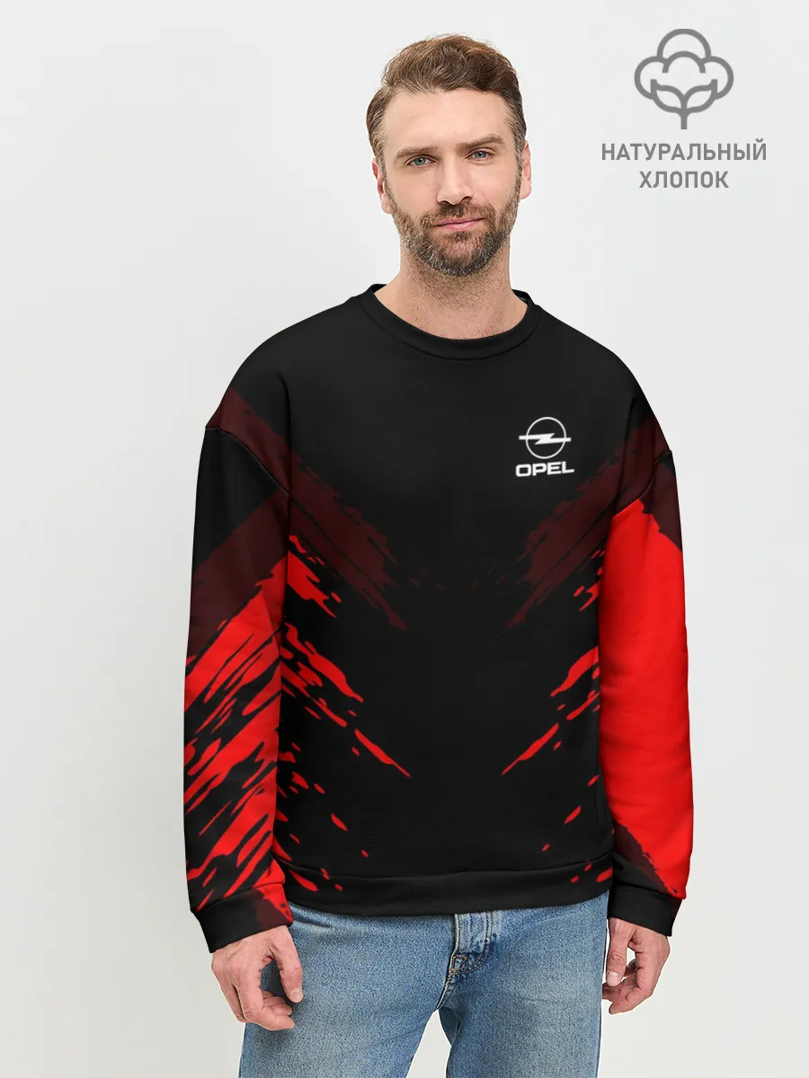 Мужской свитшот базовый / Opel SPORT