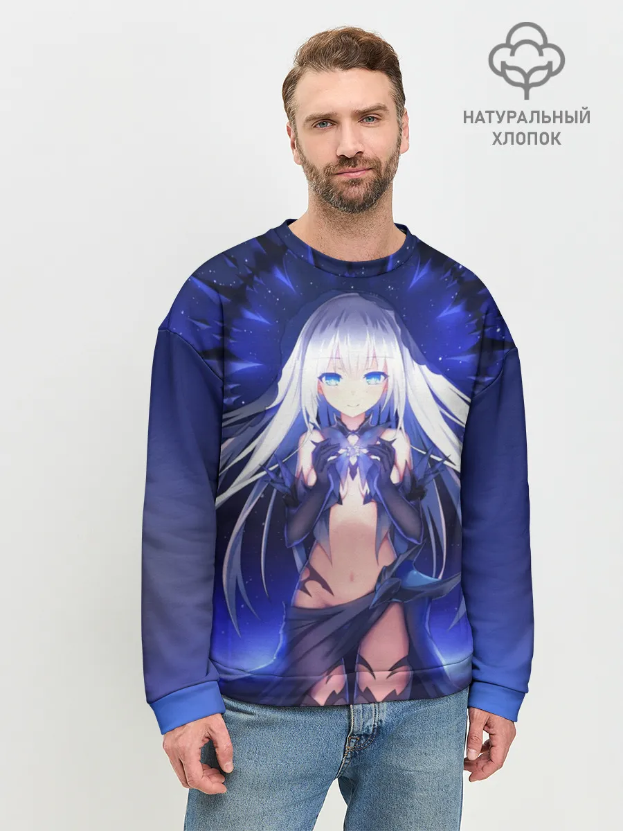 Мужской свитшот базовый / Рандеву с Жизнью Аниме