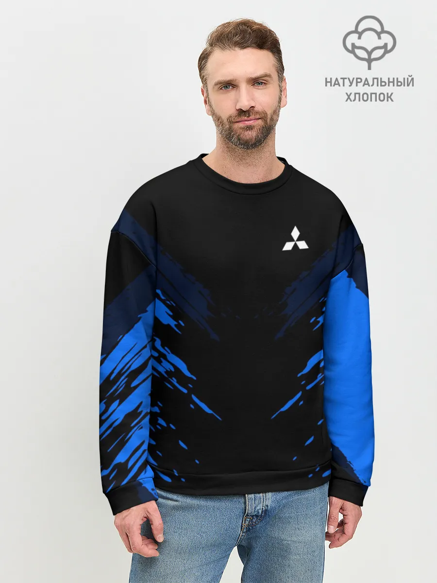Мужской свитшот базовый / Mitsubishi SPORT