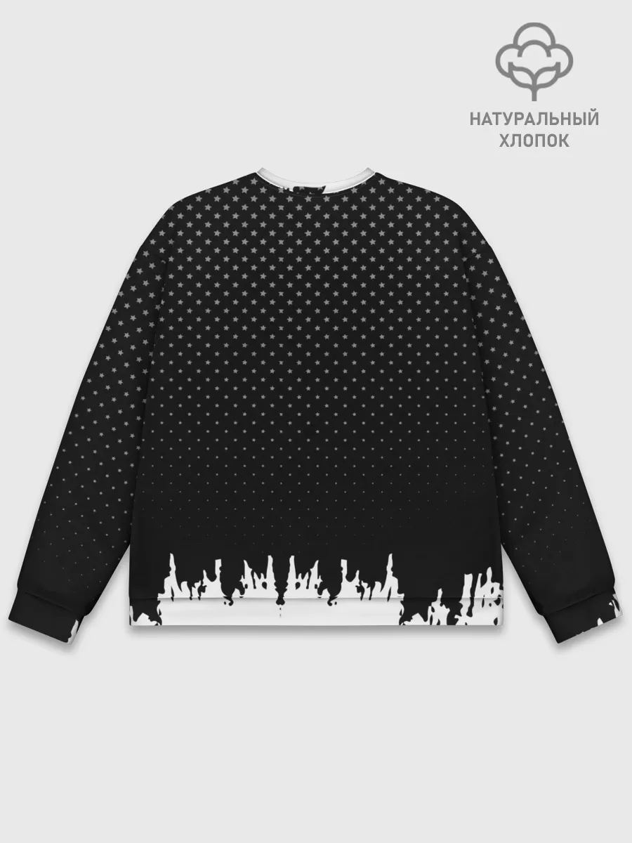 Мужской свитшот базовый / Honda abstract black 2018