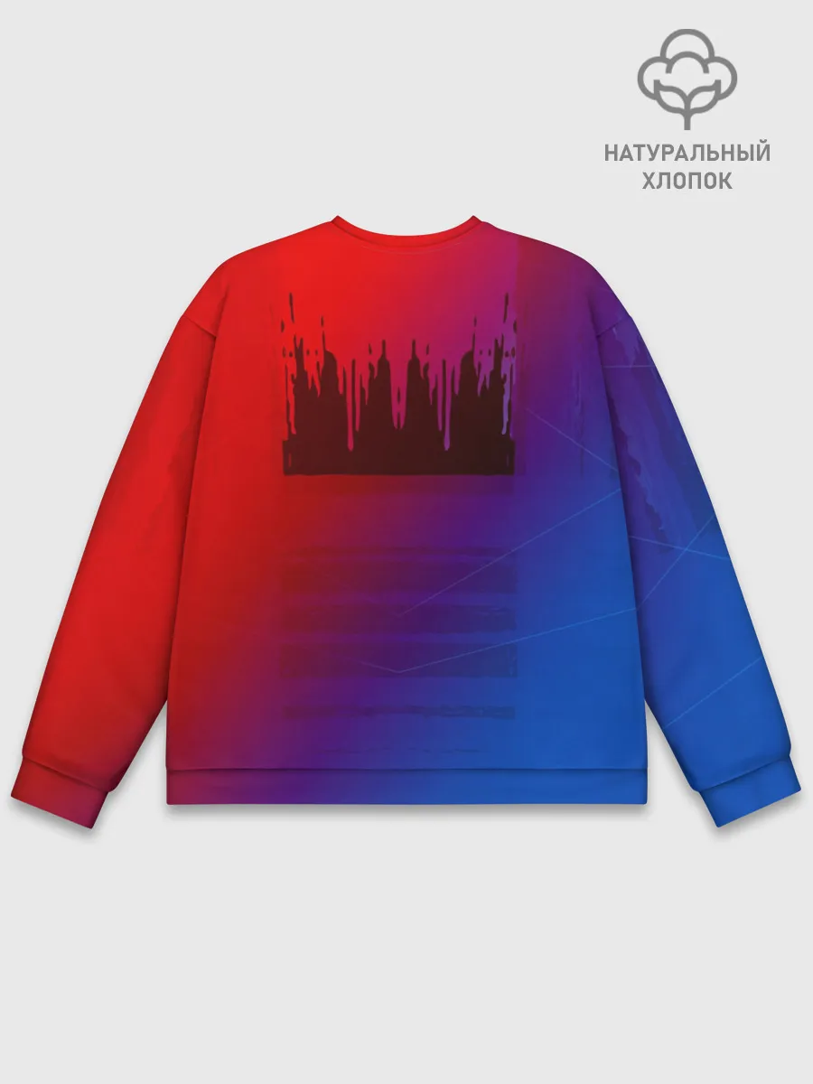 Мужской свитшот базовый / FC Barcelona color sport