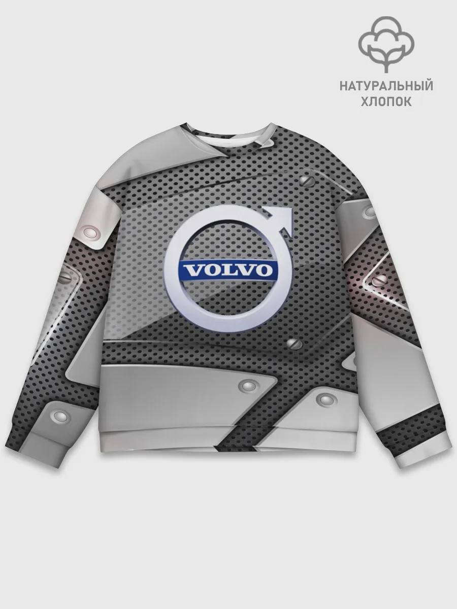 Мужской свитшот базовый / VOLVO metalic 2018