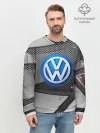 Мужской свитшот базовый / Volkswagen metalic 2018