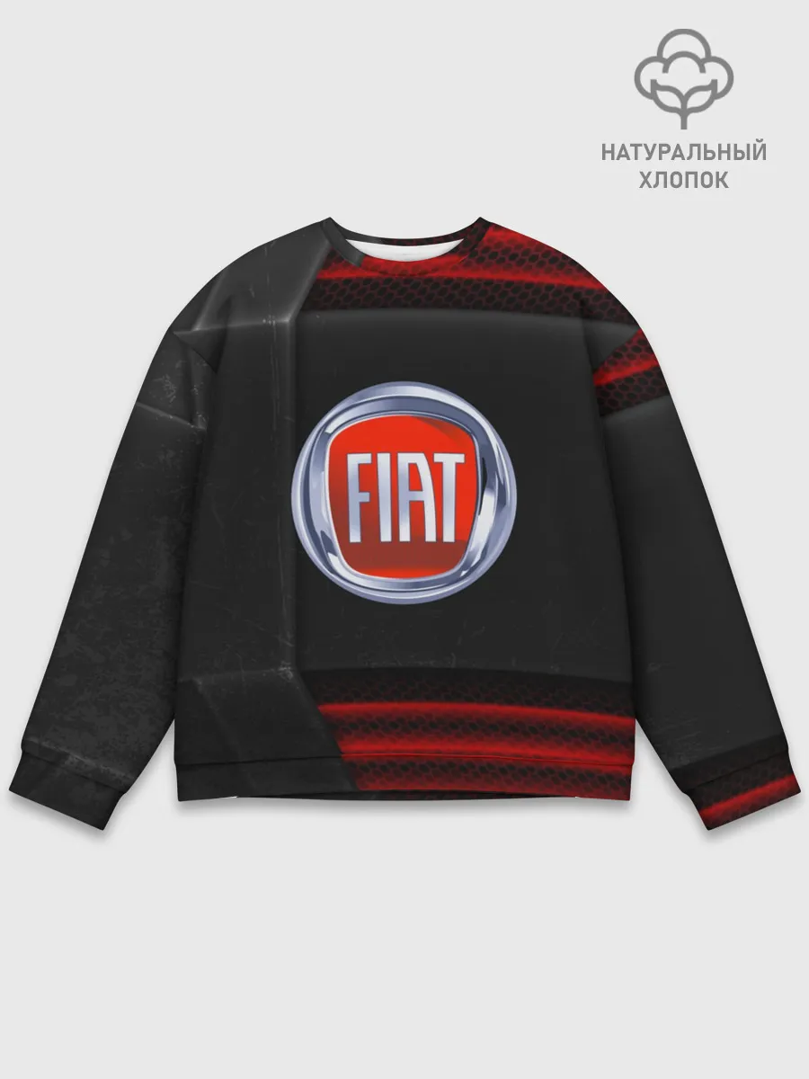 Мужской свитшот базовый / FIAT auto sport