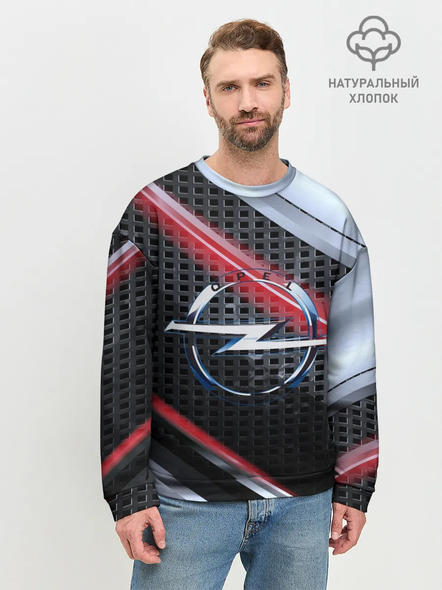 Мужской свитшот базовый / OPEL high speed collection
