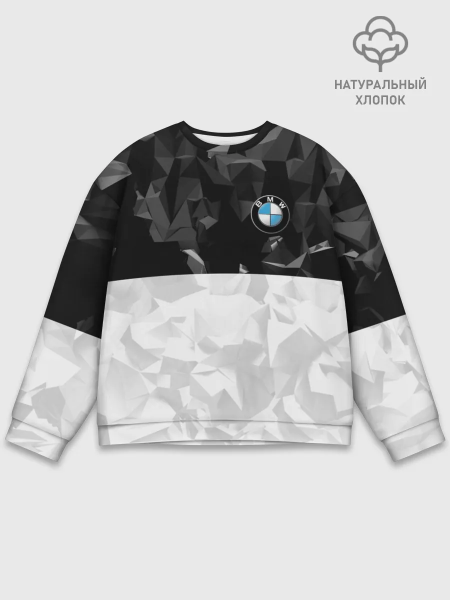 Мужской свитшот базовый / BMW BLACK COLLECTION
